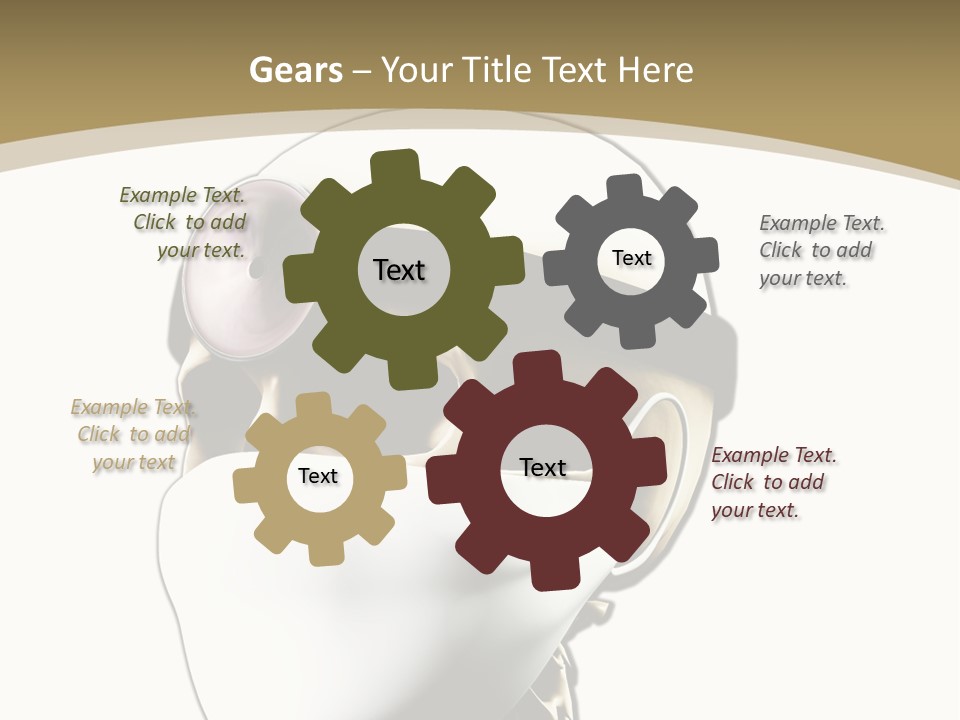 Job Neck Skull PowerPoint Template