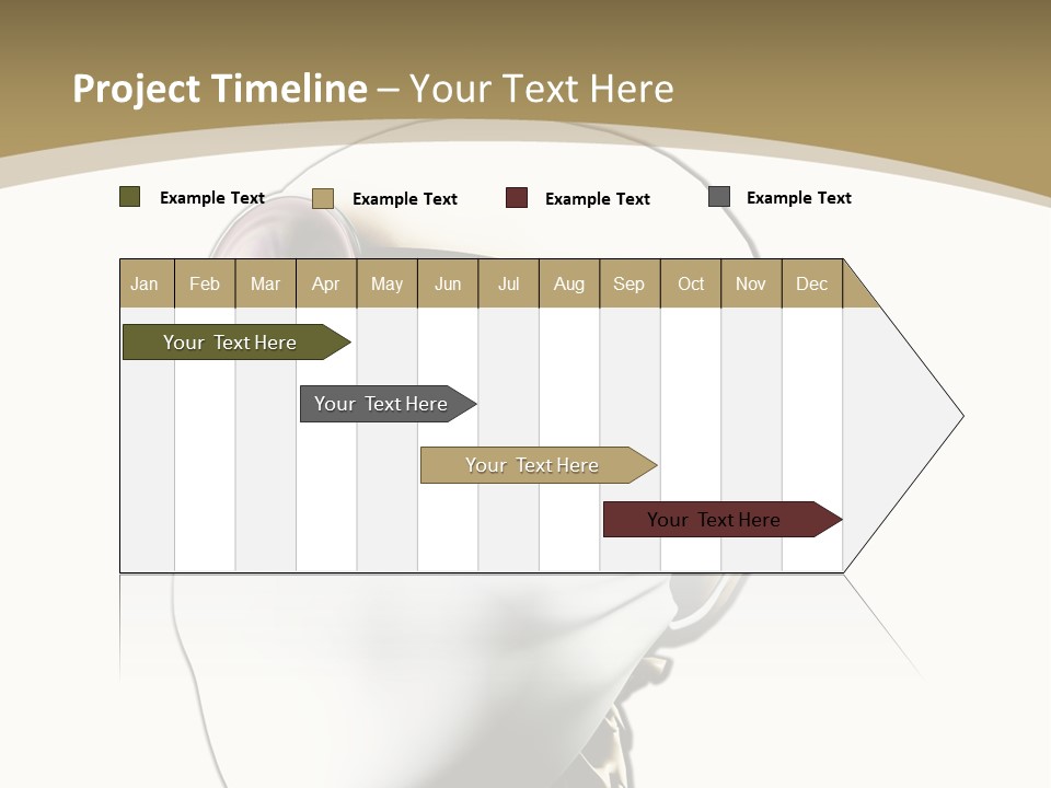 Job Neck Skull PowerPoint Template