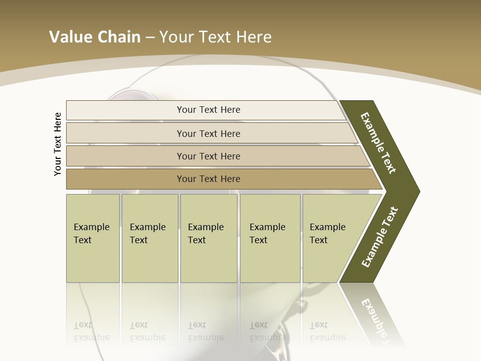Job Neck Skull PowerPoint Template