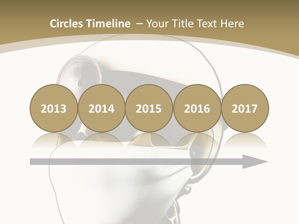 Job Neck Skull PowerPoint Template