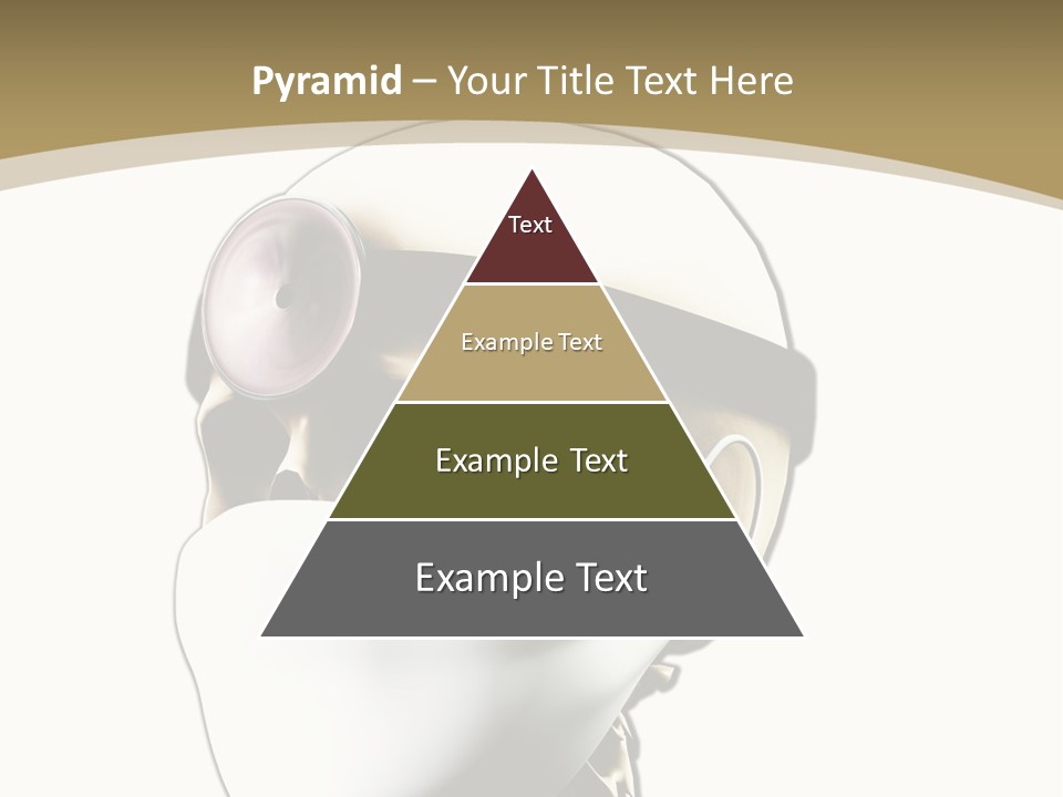 Job Neck Skull PowerPoint Template