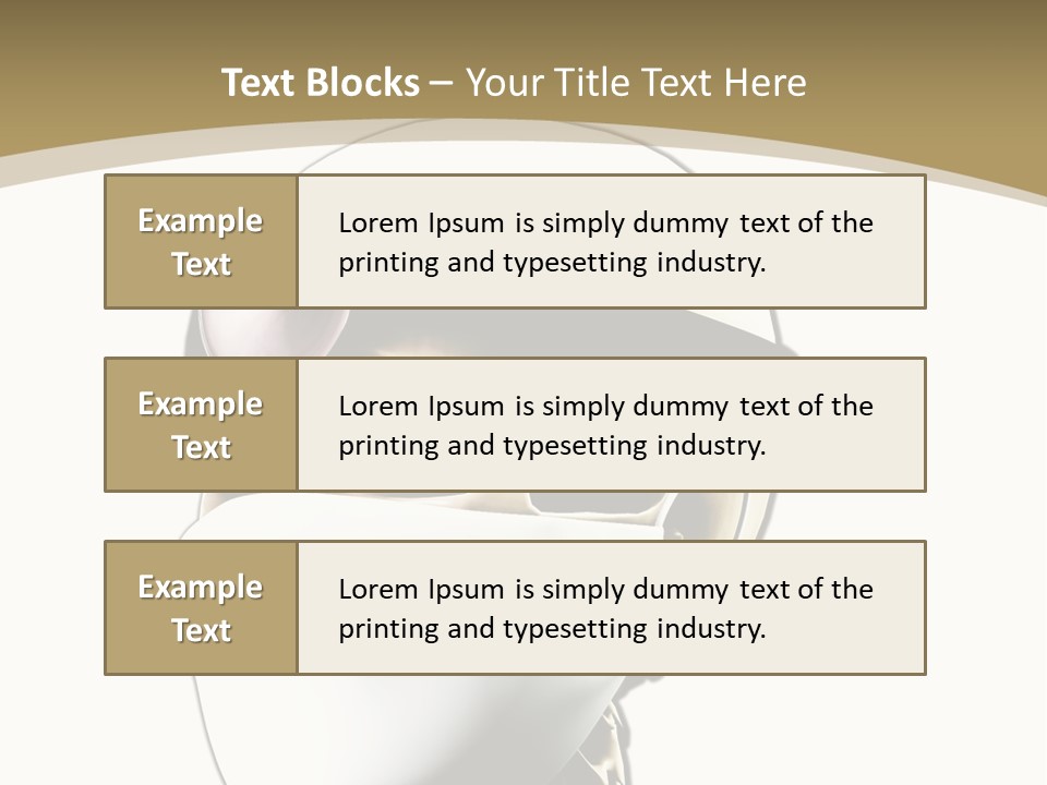 Job Neck Skull PowerPoint Template