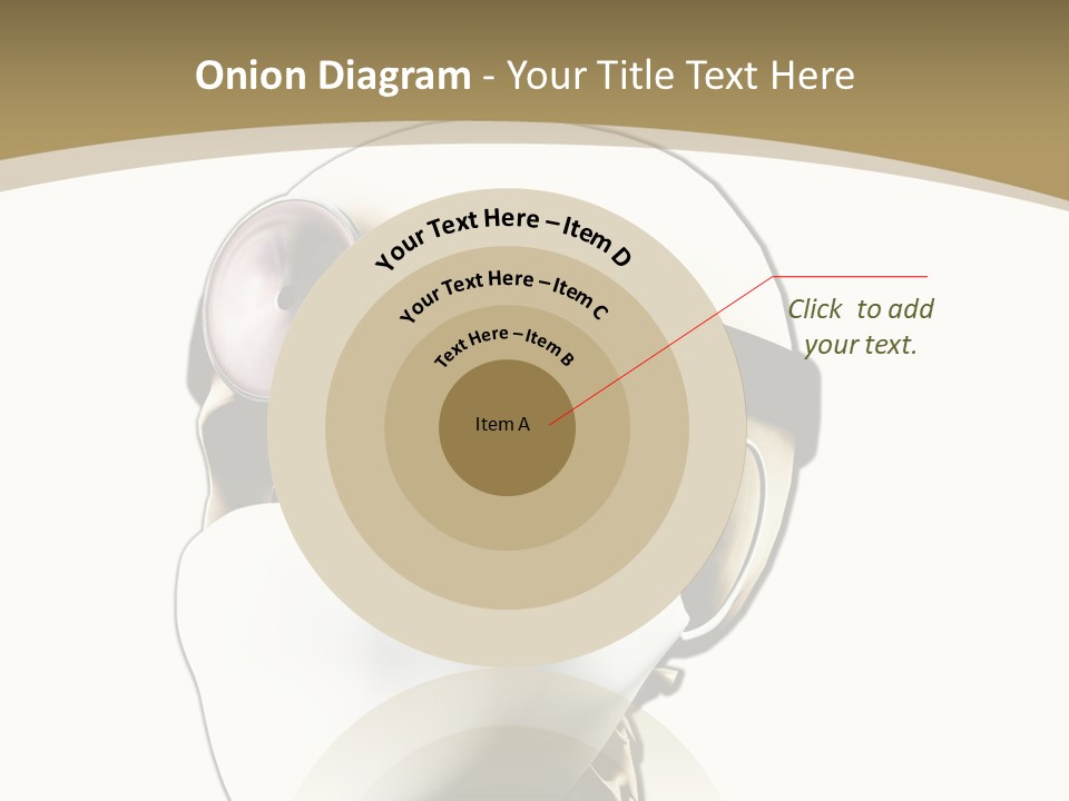 Job Neck Skull PowerPoint Template