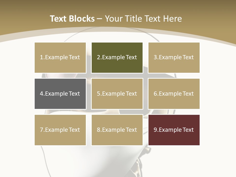 Job Neck Skull PowerPoint Template