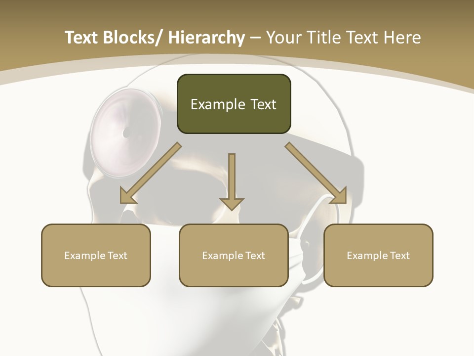 Job Neck Skull PowerPoint Template