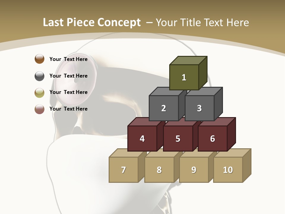 Job Neck Skull PowerPoint Template