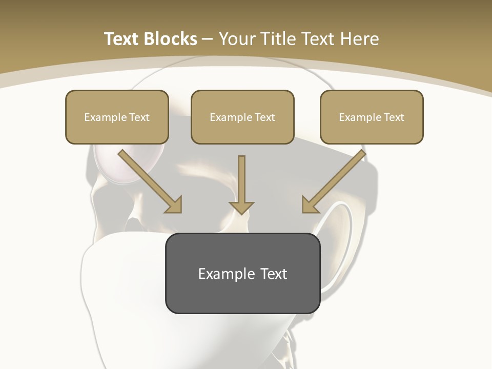 Job Neck Skull PowerPoint Template