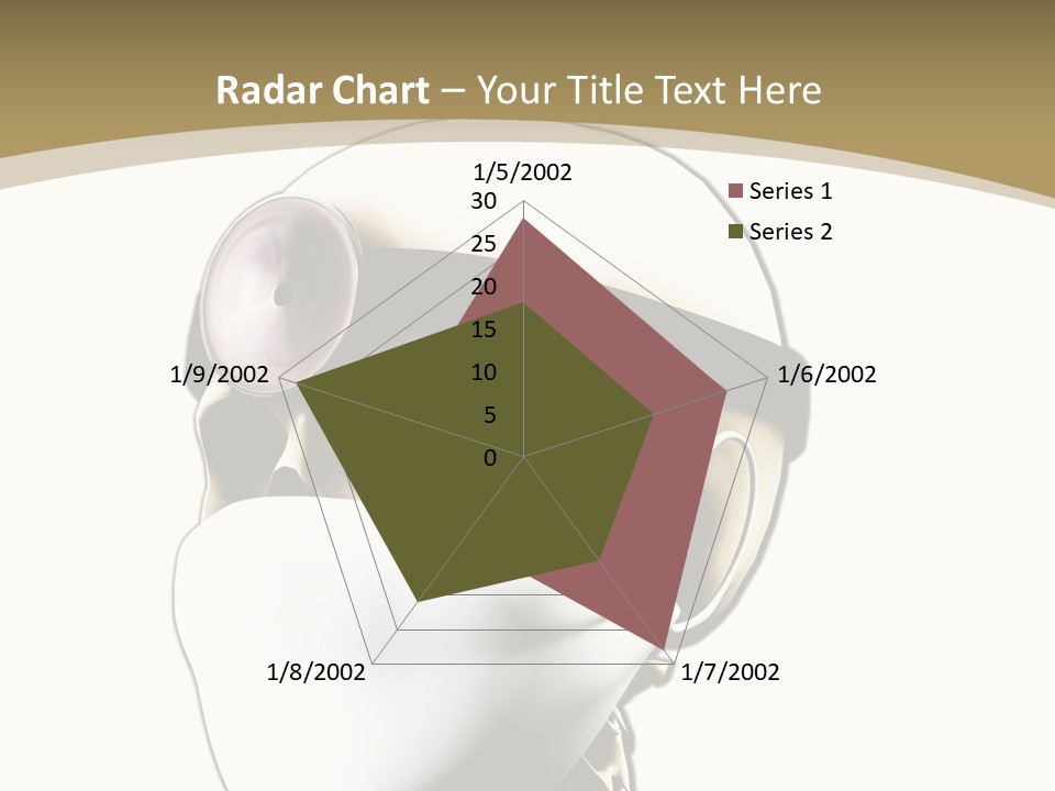 Job Neck Skull PowerPoint Template