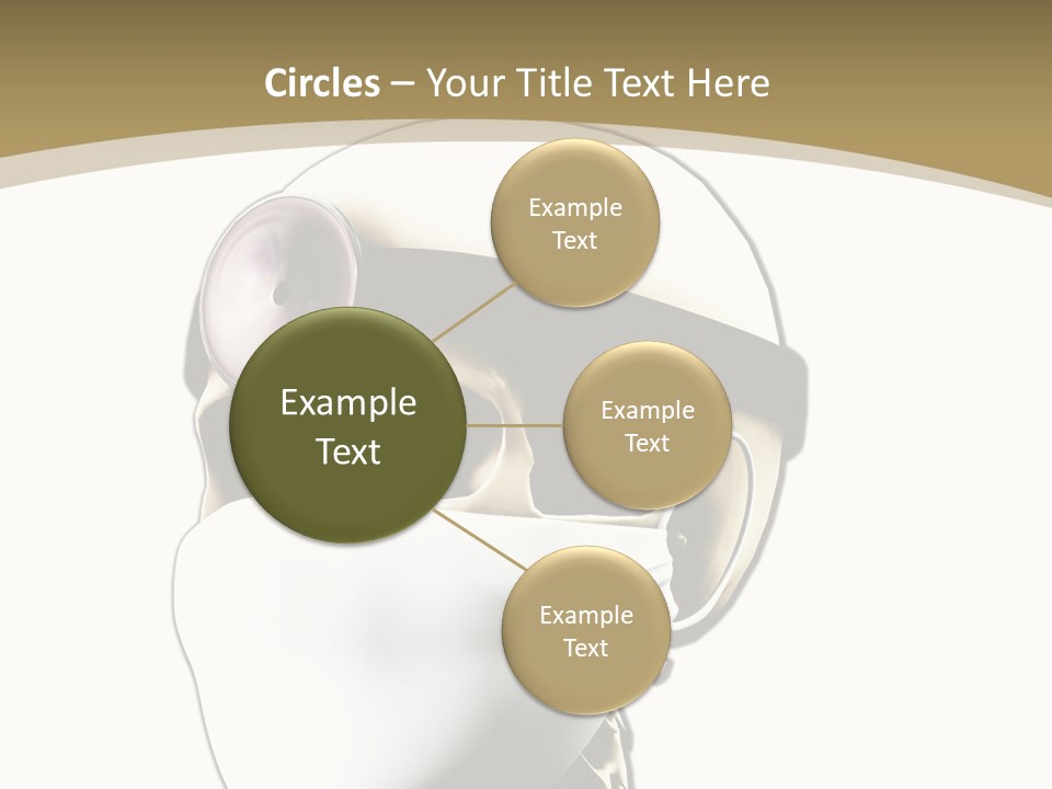 Job Neck Skull PowerPoint Template