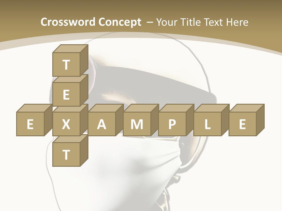 Job Neck Skull PowerPoint Template