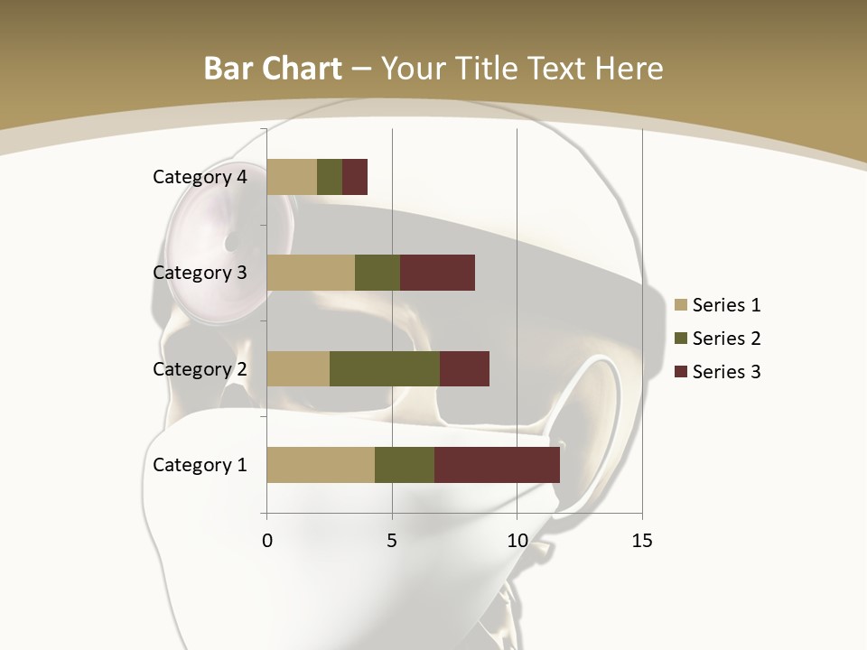 Job Neck Skull PowerPoint Template