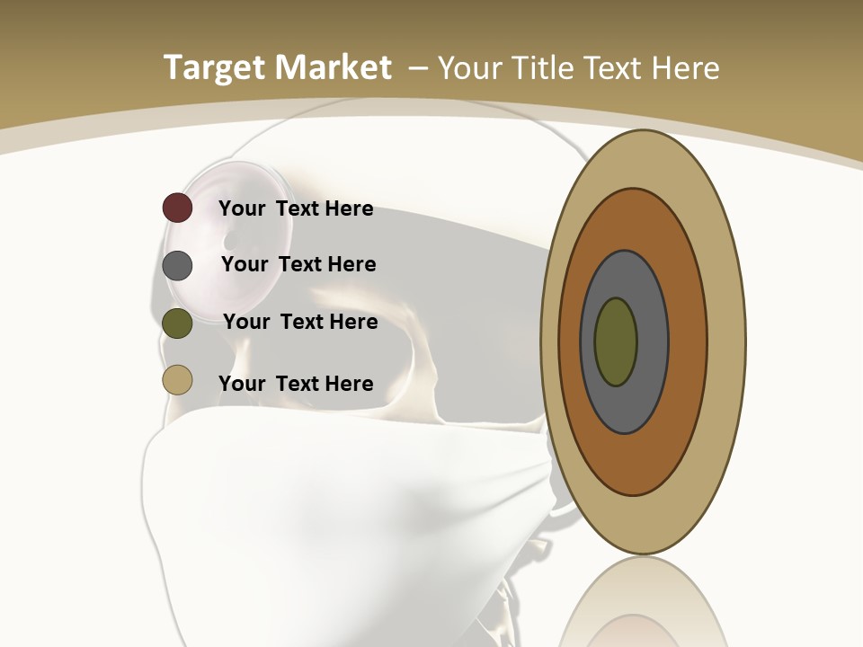 Job Neck Skull PowerPoint Template