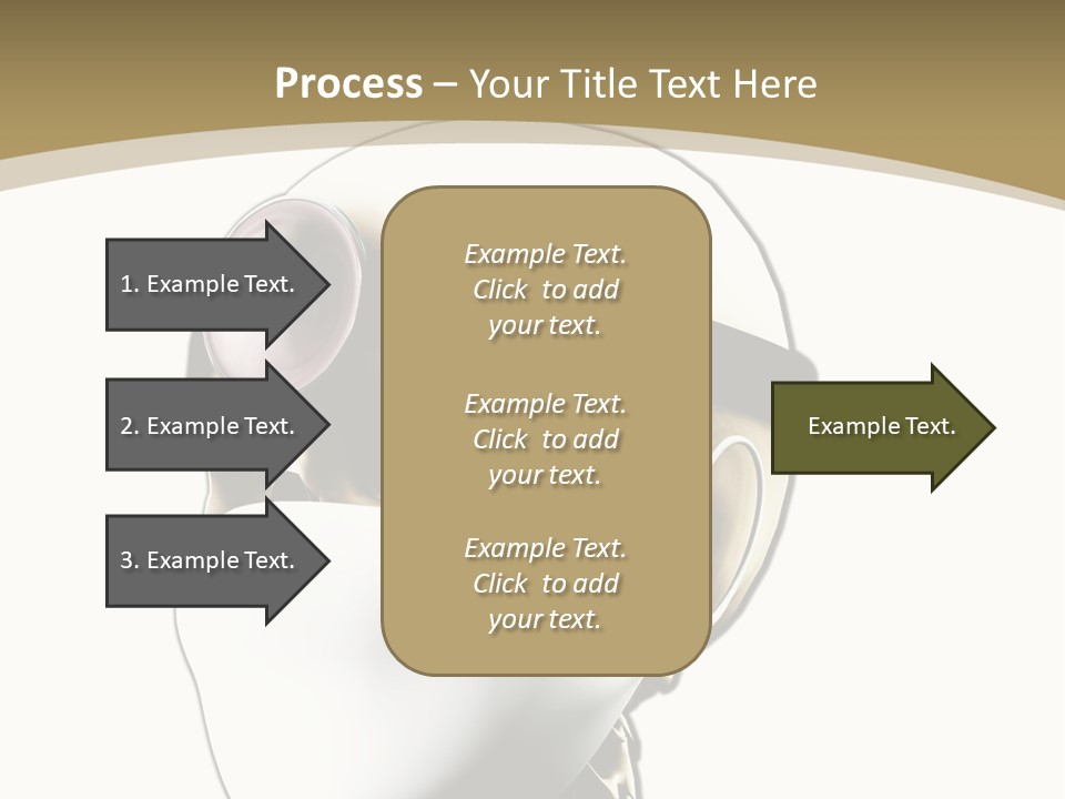 Job Neck Skull PowerPoint Template