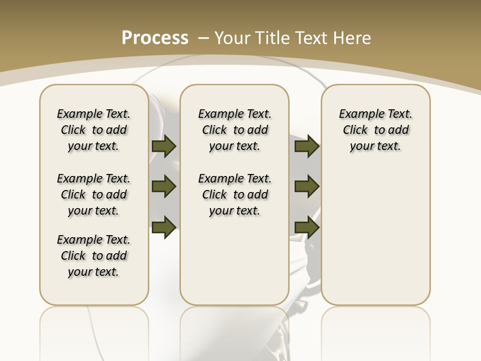 Job Neck Skull PowerPoint Template