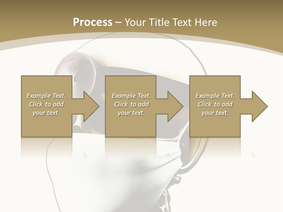 Job Neck Skull PowerPoint Template