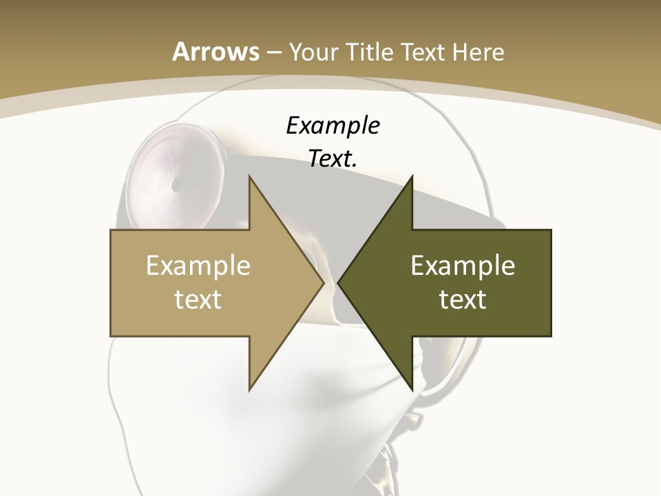 Job Neck Skull PowerPoint Template