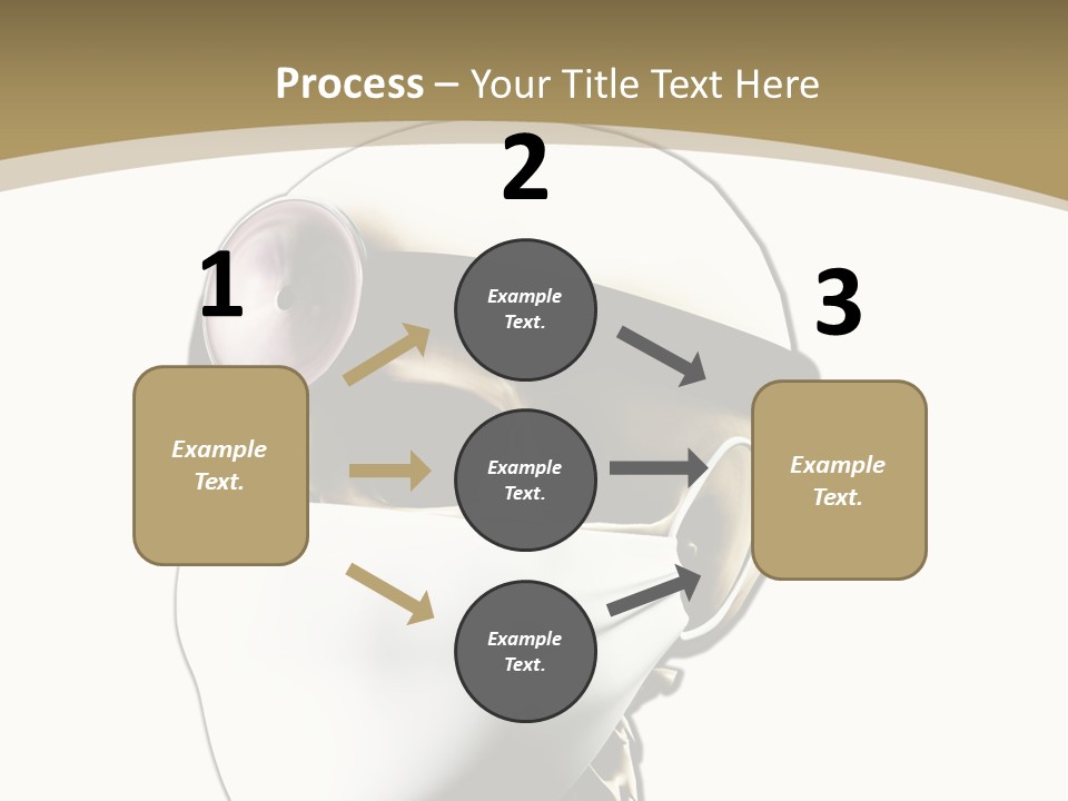 Job Neck Skull PowerPoint Template