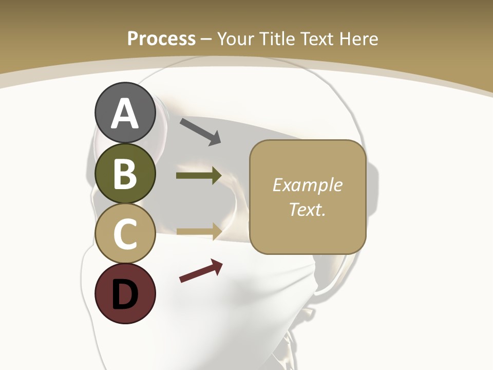 Job Neck Skull PowerPoint Template