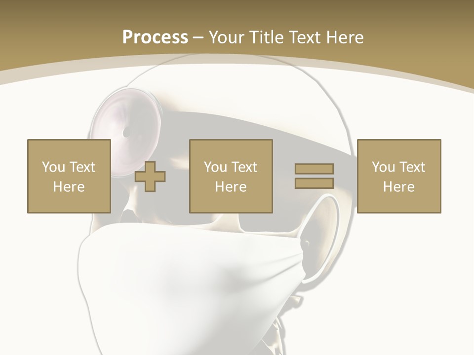 Job Neck Skull PowerPoint Template