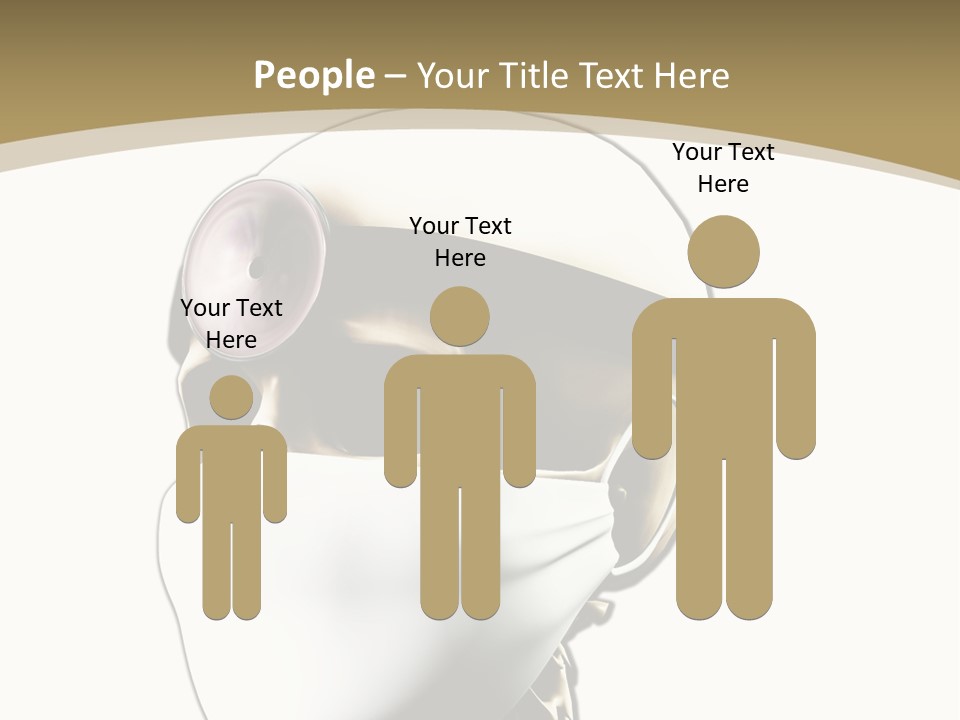 Job Neck Skull PowerPoint Template