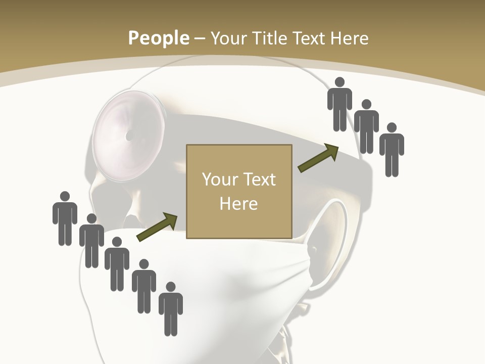 Job Neck Skull PowerPoint Template