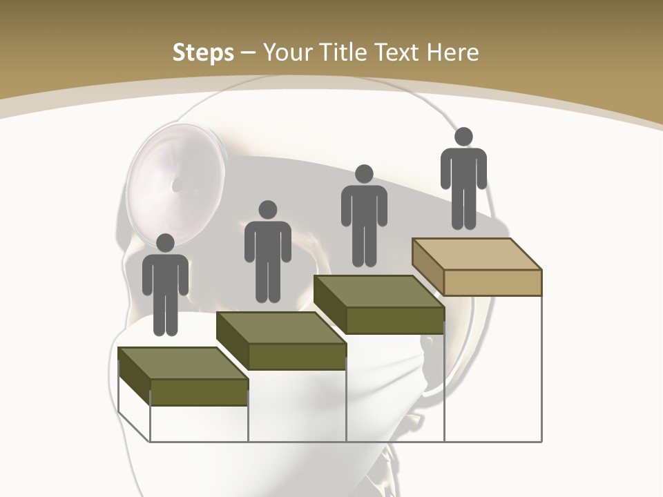 Job Neck Skull PowerPoint Template