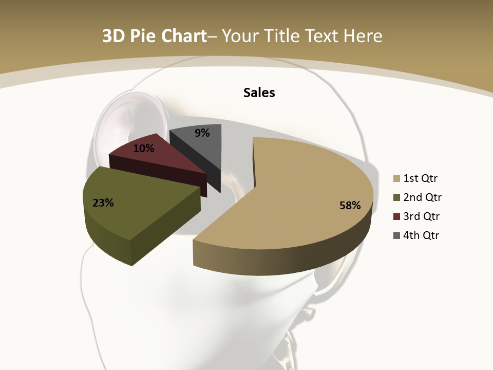 Job Neck Skull PowerPoint Template