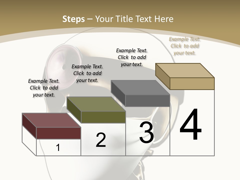Job Neck Skull PowerPoint Template