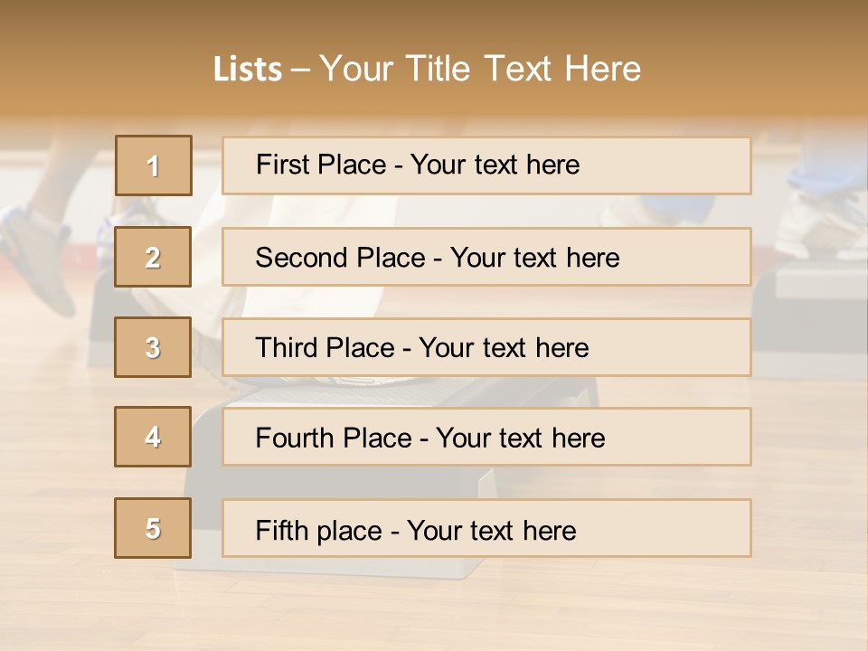 Athlete Wealth Motion PowerPoint Template