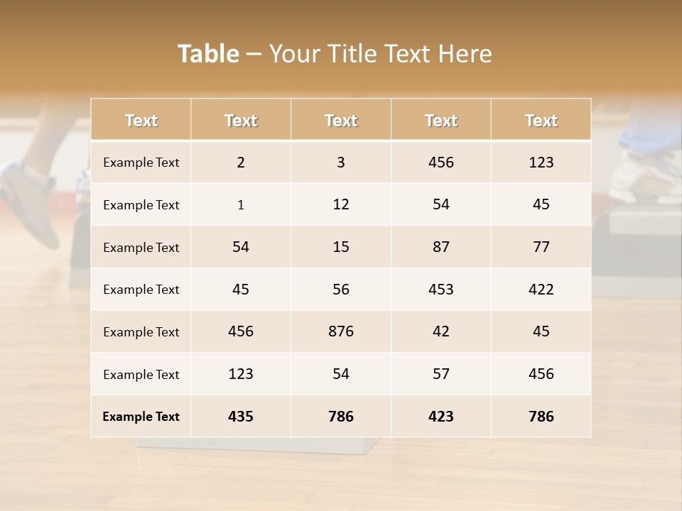 Athlete Wealth Motion PowerPoint Template