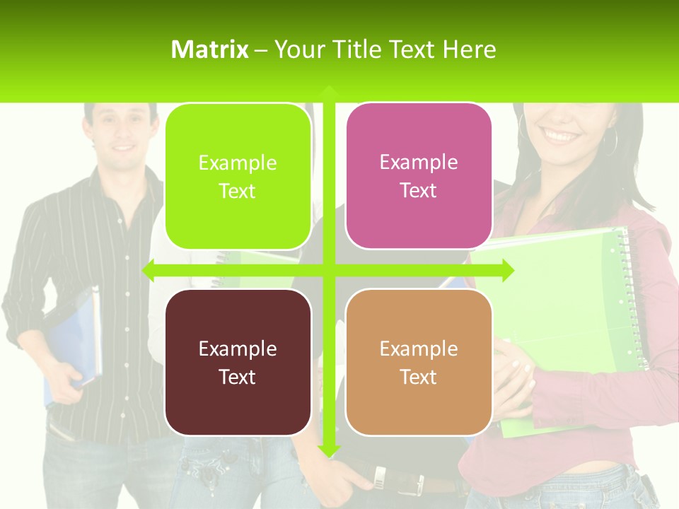 Classroom Guys Hispanic PowerPoint Template