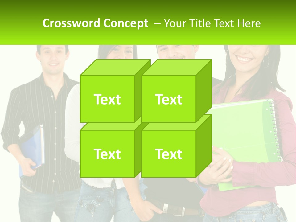 Classroom Guys Hispanic PowerPoint Template