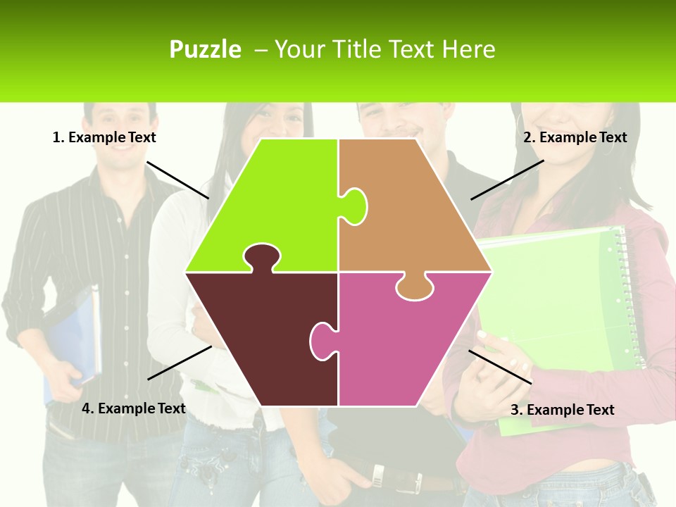 Classroom Guys Hispanic PowerPoint Template