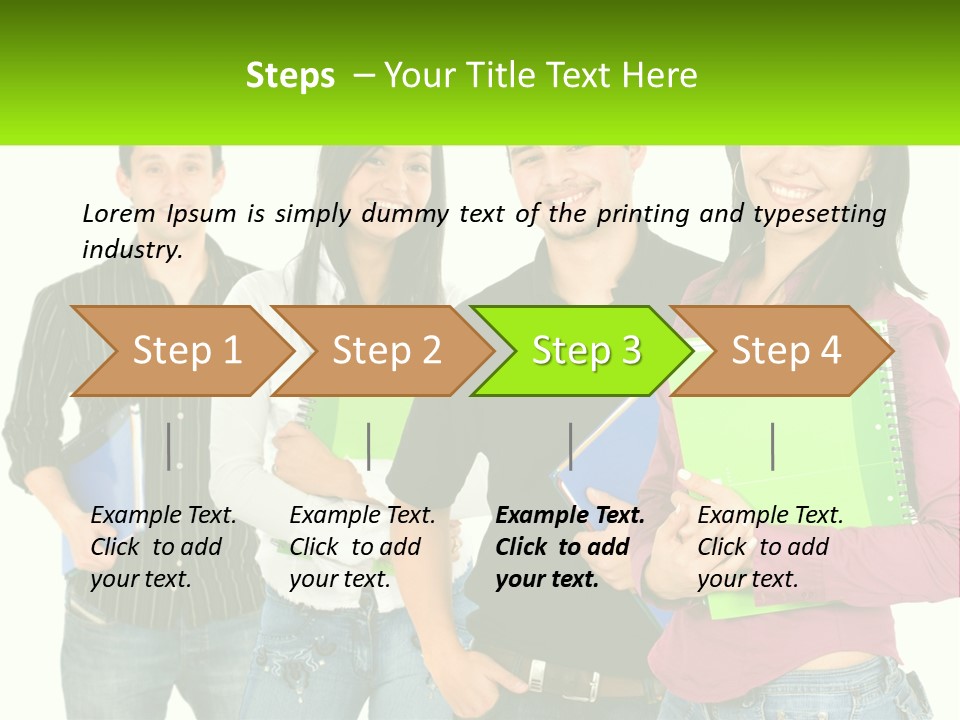 Classroom Guys Hispanic PowerPoint Template