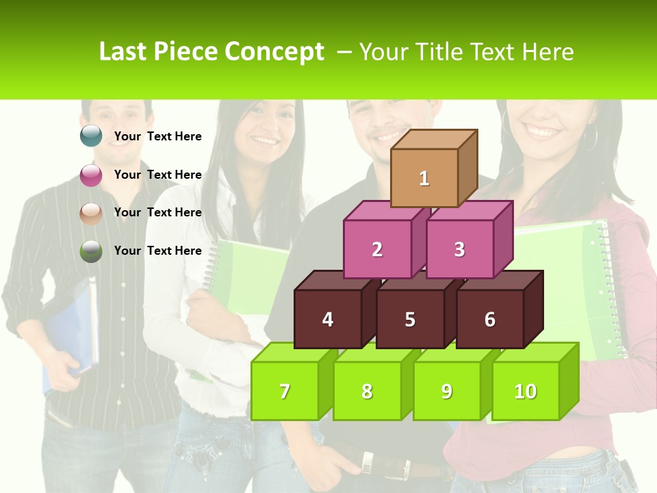 Classroom Guys Hispanic PowerPoint Template