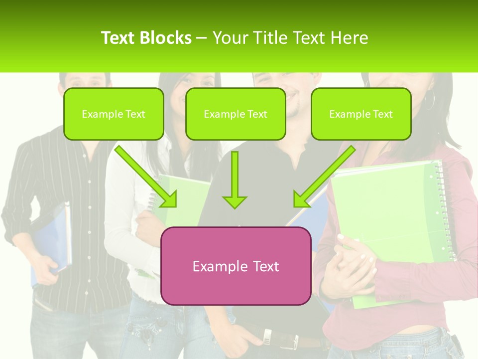 Classroom Guys Hispanic PowerPoint Template