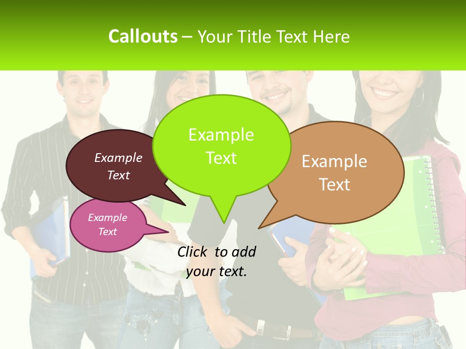 Classroom Guys Hispanic PowerPoint Template