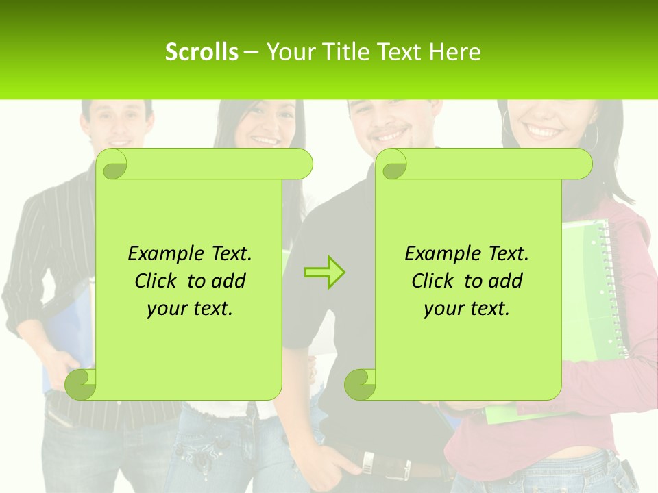 Classroom Guys Hispanic PowerPoint Template