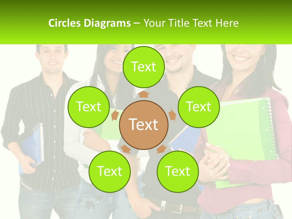 Classroom Guys Hispanic PowerPoint Template