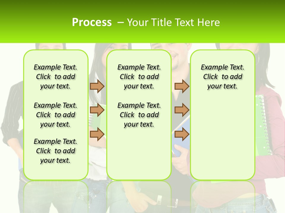 Classroom Guys Hispanic PowerPoint Template