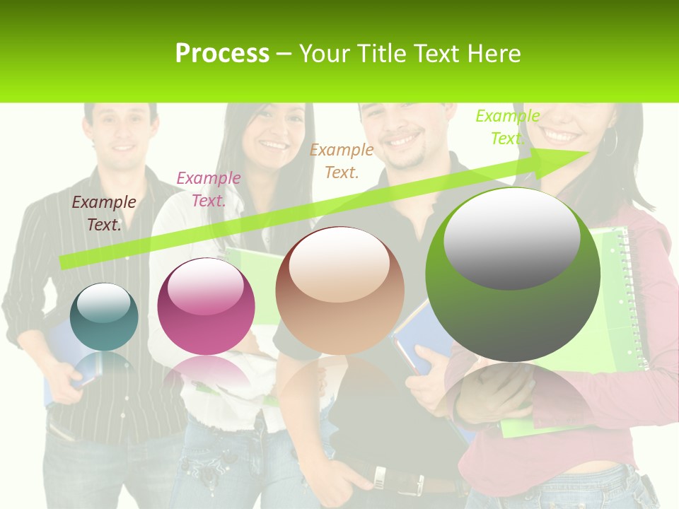 Classroom Guys Hispanic PowerPoint Template