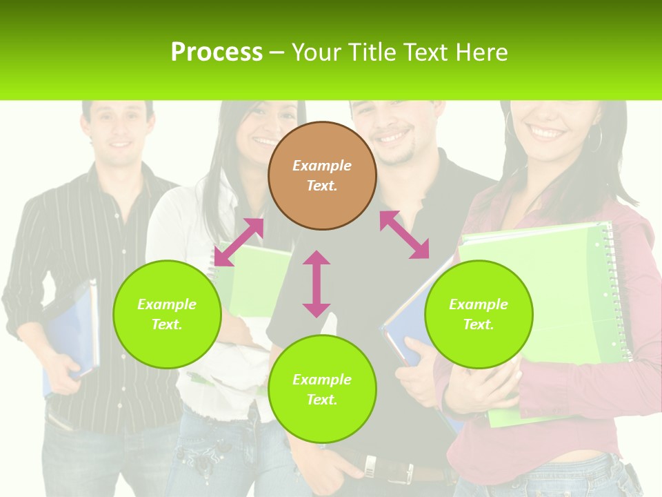 Classroom Guys Hispanic PowerPoint Template