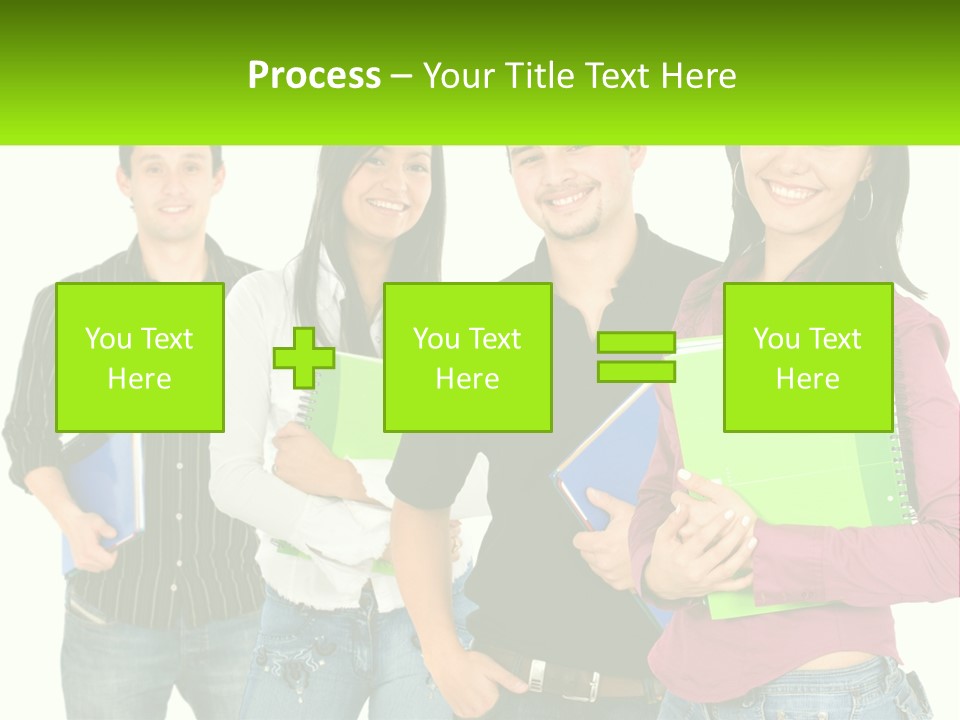 Classroom Guys Hispanic PowerPoint Template