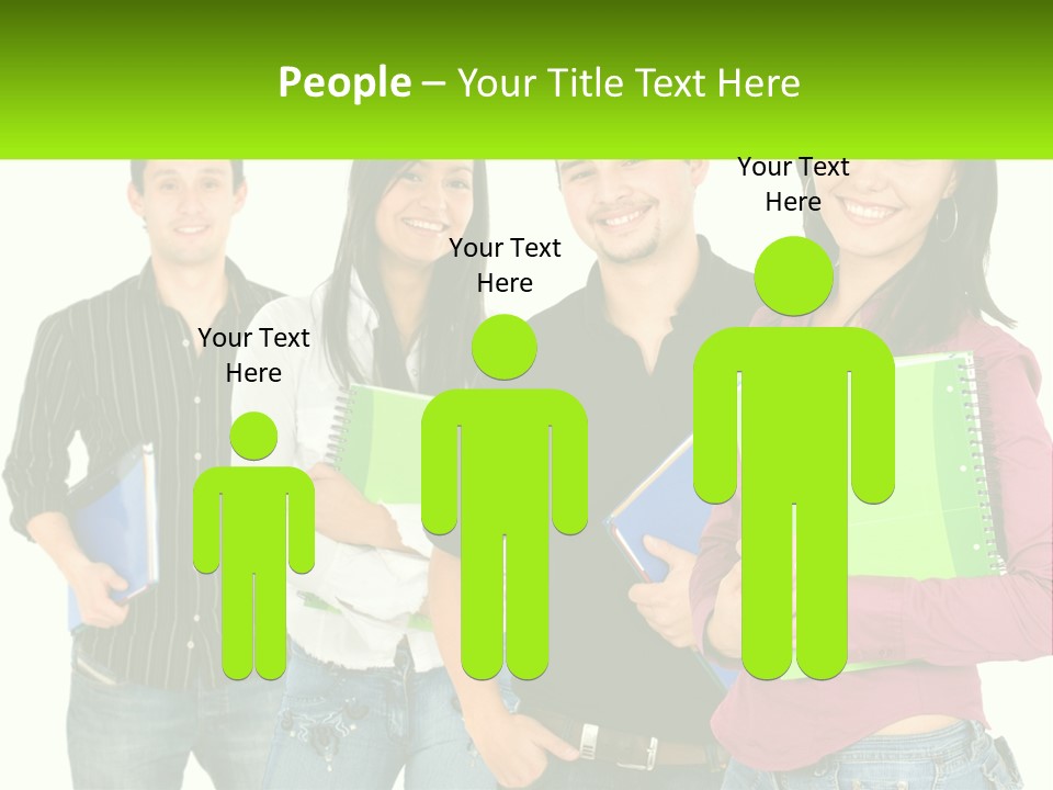 Classroom Guys Hispanic PowerPoint Template