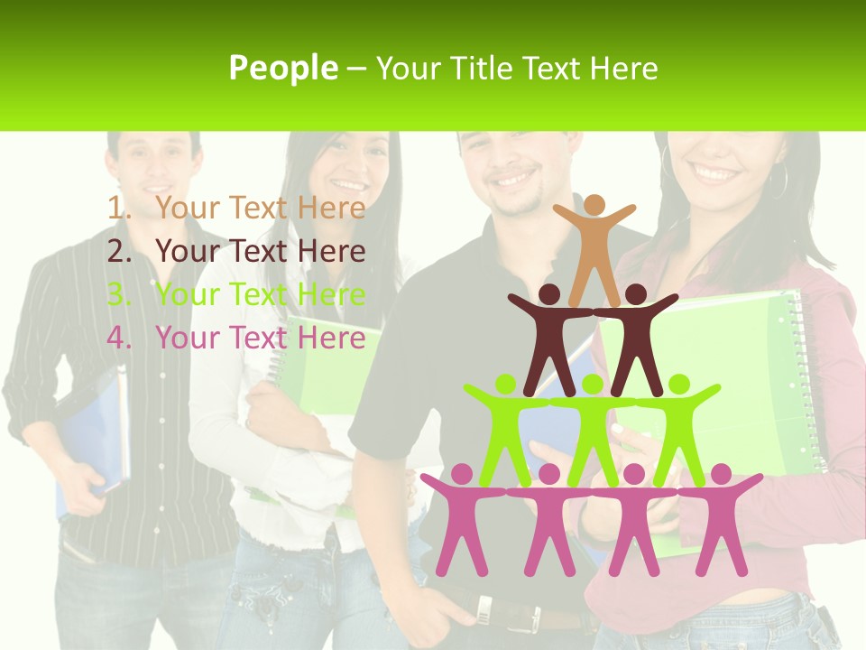 Classroom Guys Hispanic PowerPoint Template