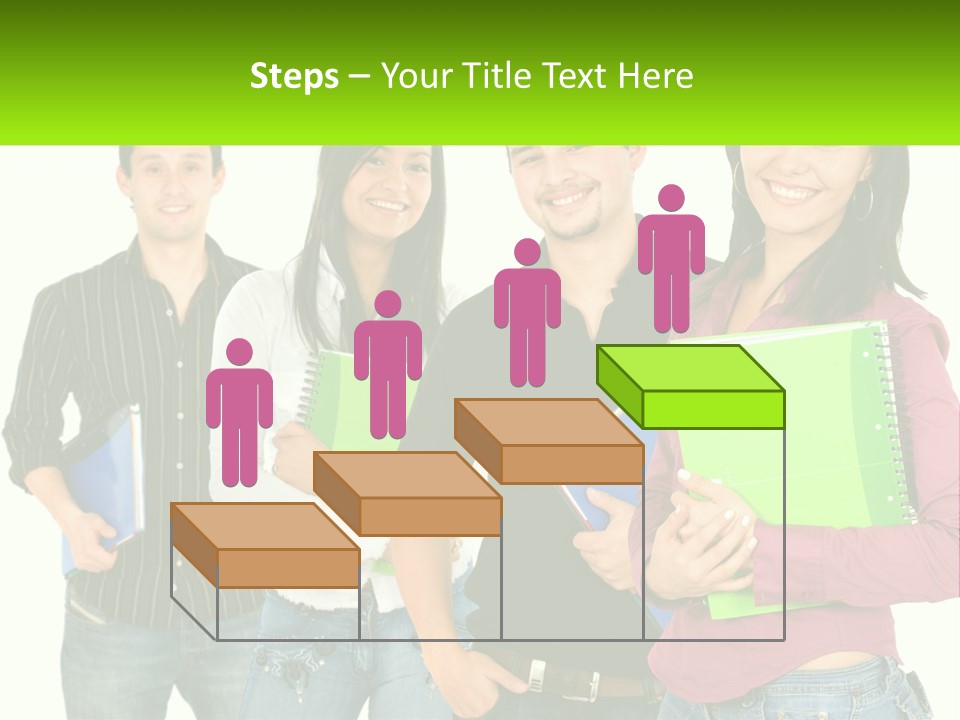 Classroom Guys Hispanic PowerPoint Template