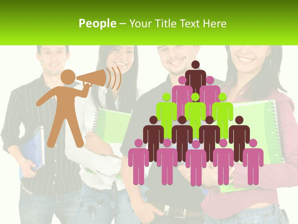 Classroom Guys Hispanic PowerPoint Template