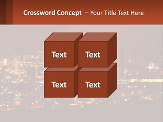Production Fossil Flowing PowerPoint Template
