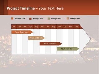 Production Fossil Flowing PowerPoint Template