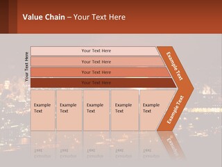 Production Fossil Flowing PowerPoint Template